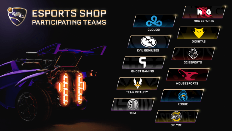 Rocket League Gelecek Olan Espor Dükkanı